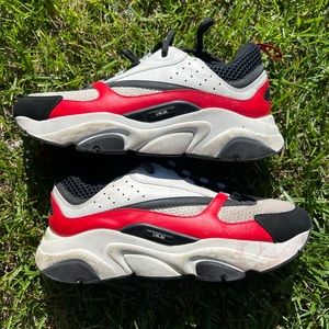 $1300 Dior B22 Red/White rare colorway size 9